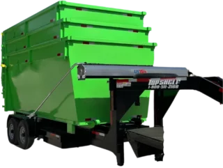 Bumper Pull Roll Off Trailer | Top Shelf Trailers Bumper Pull Roll Off Trailer