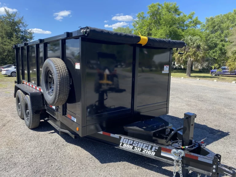 Bumper Pull Dump Trailer | Top Shelf Trailers Bumper Pull Dump Trailer